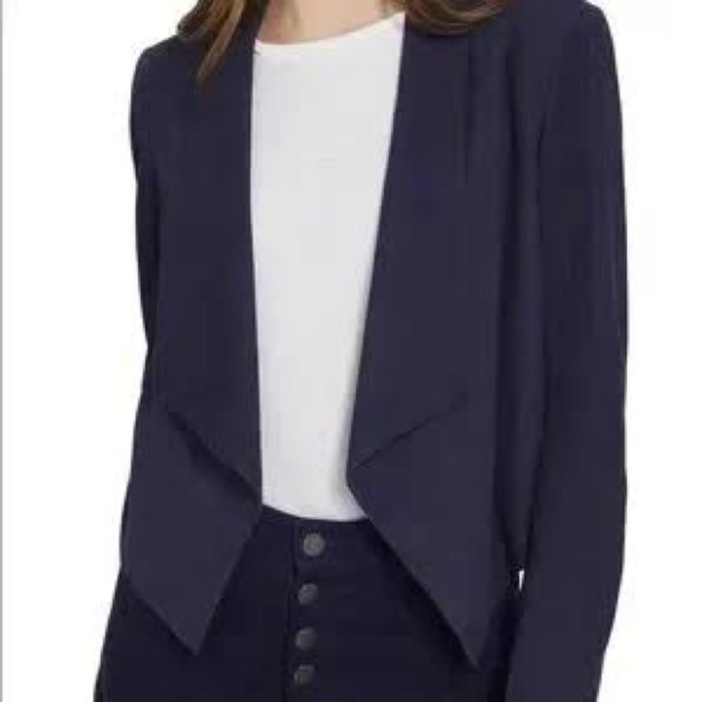 Alice + Olivia Dark Blue Women's Blazer